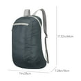 thumbnail image 3 of Foldable Lightweight Hiking Backpack, DELESYS Packable Traveling Daypack Men Women Ultralight Thin Casual Day Pack Bag for Outdoor Sports Camping Beach Park, 3 of 7
