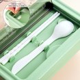 thumbnail image 4 of Japanese split lunch box microwave heating plastic lunch box portable lunch box 1100ml, 4 of 6