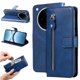 thumbnail image 1 of Estuche de Cuero PU con Cierre para OPPO Find X8 Pro , Funda Protectora con Billetera y Correa, 1 of 6