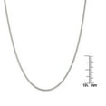 thumbnail image 2 of Primal Silver Sterling Silver 2mm Box Chain, 2 of 4