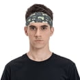 thumbnail image 2 of Daiia Gamers printed Men's Performance Headband,Sports Headbands,Moisture Wicking Workout Headband, 2 of 9