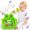 thumbnail image 3 of Bzdzmqm under $5 WhackAMole Game, WhackAMole Game Set, Electronic FrogToywith Soft Mallet,KidLearningToyfor PreStudyers, Birthday Gift forBoysGirls, Interactive Educational Percussion Game, 3 of 9