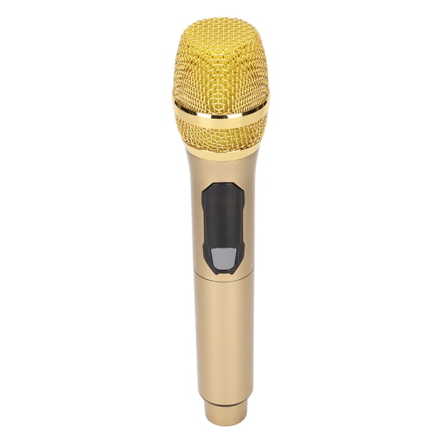 Microphone, Easy to Connect, Efficient Pickup, Plug and Play, Stable Signal, Suitable for 6.35mm/3.5mm Interface Equipment, LED Screen, 50m Range