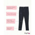 thumbnail image 3 of MeMoi  Pull-On Cotton Blend Denim Leggings - Girls - Female, 4-6, Blue Denim, 3 of 7