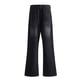 thumbnail image 4 of Pantalones vaqueros largos para hombre, con cremallera, lavados, elásticos, tendencia para exteriores, pantalones de pierna ancha, pantalones vaqueros para hombre, pantalones de algodón., 4 of 8