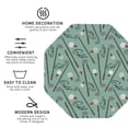 thumbnail image 4 of Lsque golf equipment Pattern 4" Drink Coasters Set of 6, Leather Absorbent Coasters, Table Coaster Set Decorative Coffee Cup Coasters Housewarming Gift,Octagon, 4 of 7