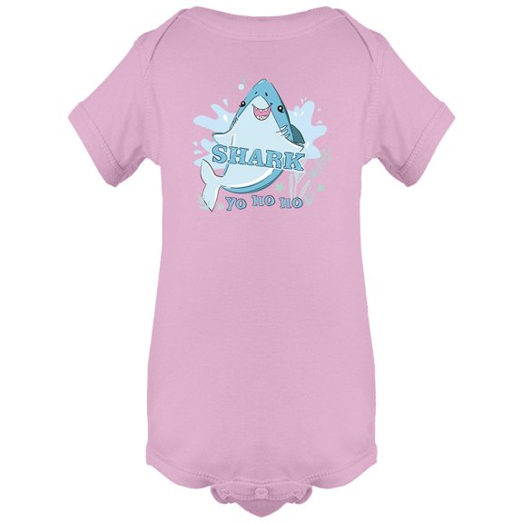 Shark Yo Ho Ho Bodysuit Infant -Image by Shutterstock, Newborn
