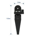 thumbnail image 3 of Travel Friendly Foldable Tripod 180° Adjustable Head Metal ABS Construction 1/4 Screw Mount For Content Creators Video, 3 of 8
