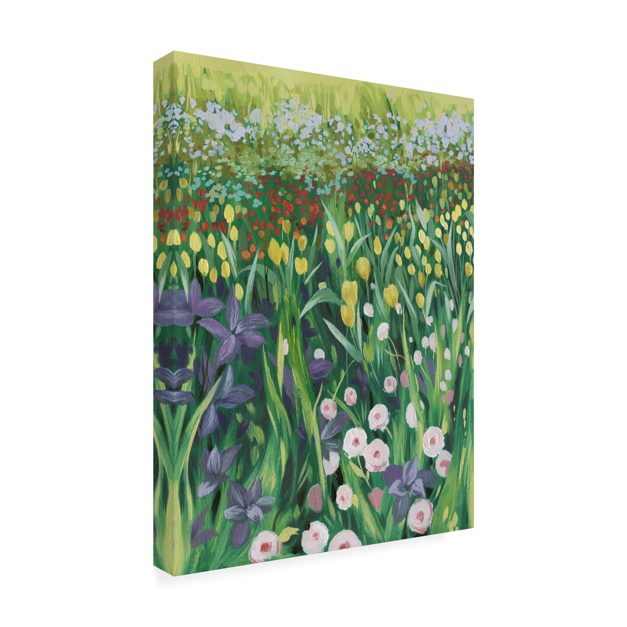 Trademark Fine Art Grace Popp  Among the Flowers II Canvas Wall Art