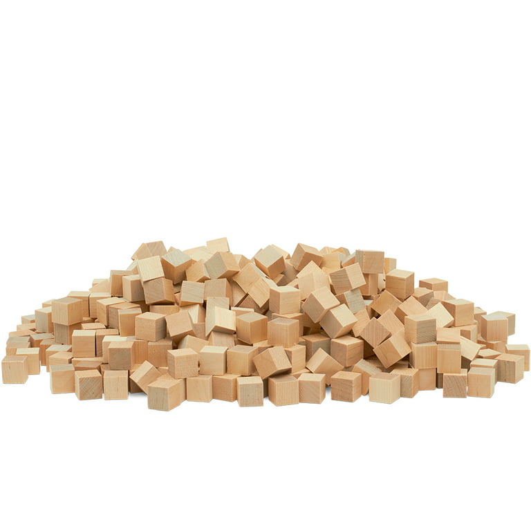 wooden cubes 2 inches