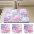 thumbnail image 4 of Dish Drying Mat Absorbent Dish Drainer Kitchen Counter 15.7x11.8inch Dish Drying Pad for Countertops Sinks Draining Racks Cute Pastel Watercolor Floral, 4 of 9