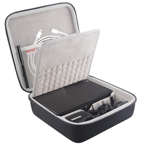 BOVKE Protective Case for Seagate Backup Plus Hub 8TB 6TB 4TB 10TB External Desktop Hard Drive Storage + 2mo Adobe CC