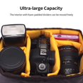 thumbnail image 4 of Selens High-Capacity Shockproof DSLR SLR Camera Padded Bag Case Partition Camera Insert, Make Your Own Camera Bag, 4 of 10