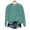 Light Blue B, variant on Ashirexll Crewneck Sweatshirts Oversized Sweatshirt For Winter Tops Womens Long Sleeve Tops Casual Trendy Printed Blouse Thin Hoodie Loose Fitting Cute Shirt