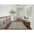 thumbnail image 2 of Momeni Anatolia Wool and Nylon Medallion Blue Area Rug 3'3" X 5', 2 of 8
