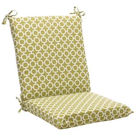 Pillow Perfect 450896 Hockley Green Squared Corners Chair Cushion