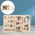 thumbnail image 1 of Tablero ocupado dIY Lock Latch Puzzle Juguetes de educación temprana Aprendizaje básicas Tablero de puerta de juguet Salvador juego de mesa ocupado, 1 of 7