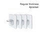 thumbnail image 1 of 4/10 Uds. Clavijas adhesivas para soporte de estante, clavijas adhesivas para soporte de estante, Clips de soporte para estante de armario, colgadores de pared, soportes fuertes Tan Jianjun unisex, 1 of 2