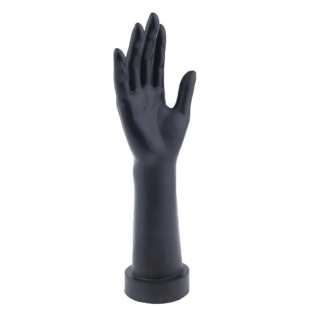 Longitud Maniquí Base De Exhibición De Guantes Femeninos Modelo De Joyería Soporte Negro Derecha shamjiam Maniquí de mano para mujer adulta