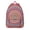 Folk Style Tradi, variant on Hawaiian Tropical Plant Backpack, Palm Leaf School Bag with Jungle Leaves Pattern, Colorful Exotic Floral Design, Summer Beach Vacation Aesthetic