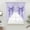 Purple, variant on Pink Bow Swag Curtains for Kitchen/Bedroom/Living Room, Cute Watercolor Girls Cartoon Luxury Scalloped Curtains 63 Inch Long, Rod Pocket Window Swag Topper Curtains Valances 2 Panels Set 36"x63"