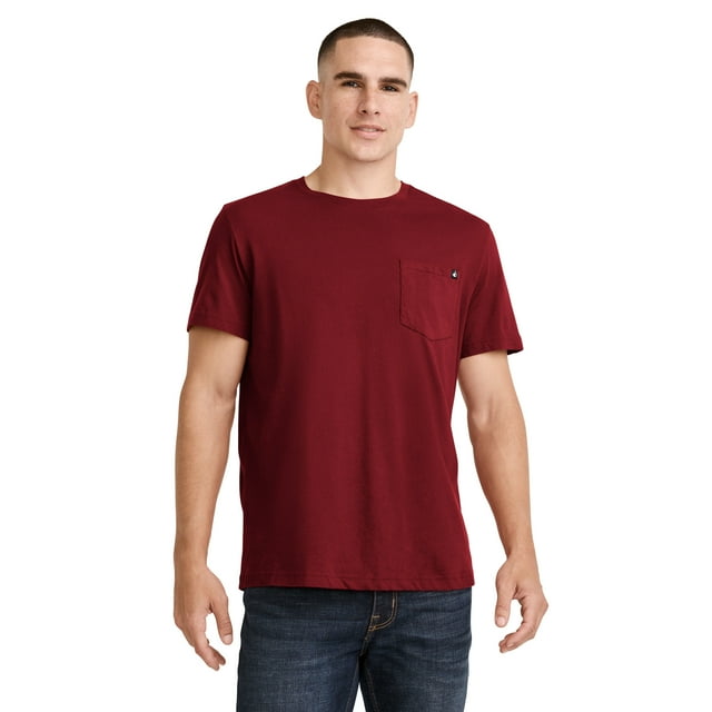 Jockey T-Shirt à Col Ras du Cou pour Hommes avec Poche Legacy