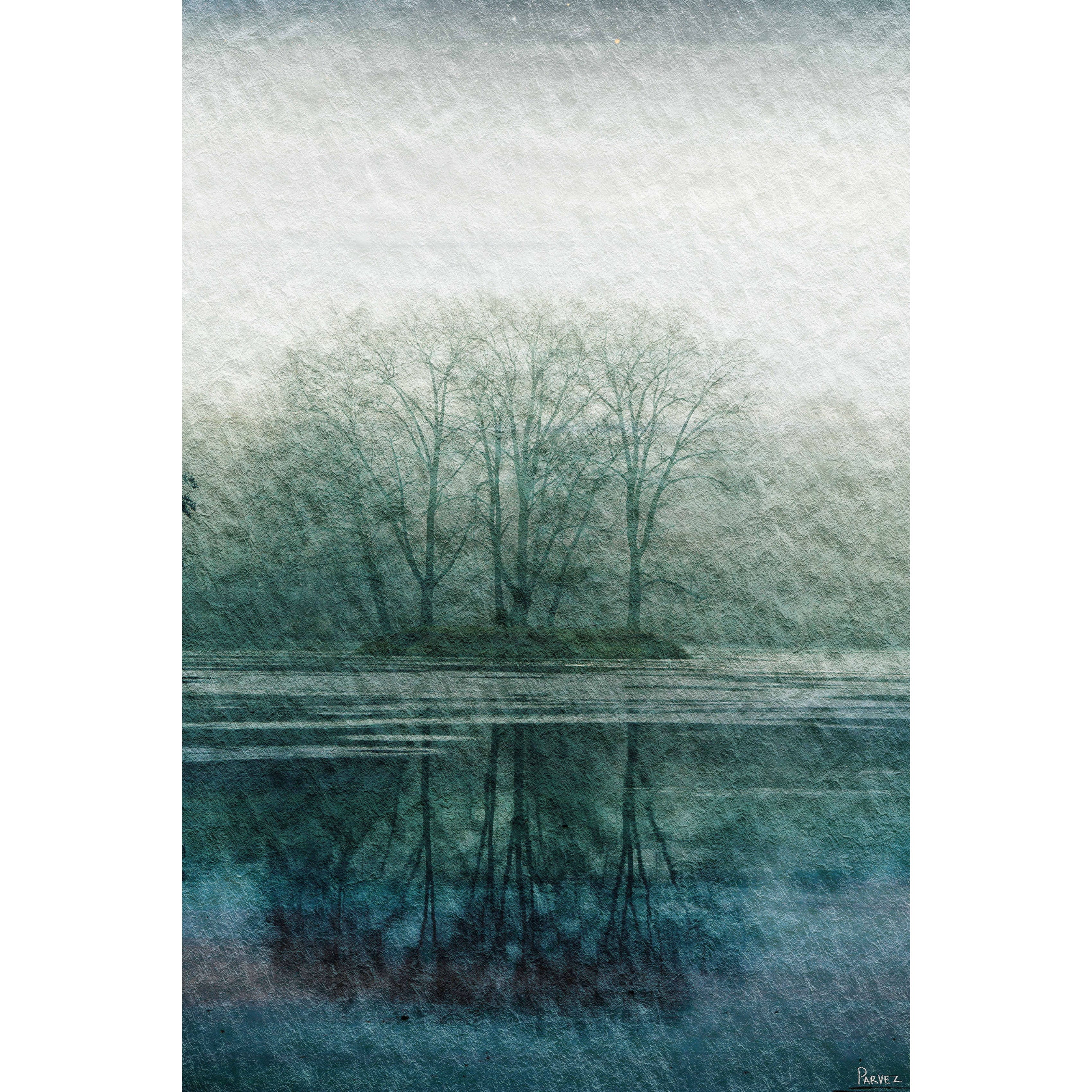 Parvez Taj Apple Lake Canvas Wall Art