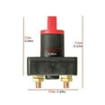 thumbnail image 3 of Scienceny ABS Switch Power Aislador de batería - Materiales Instalación simple Aislador de batería Desconexión Desconexión Corte giratorio Accesorios para motos, 3 of 6