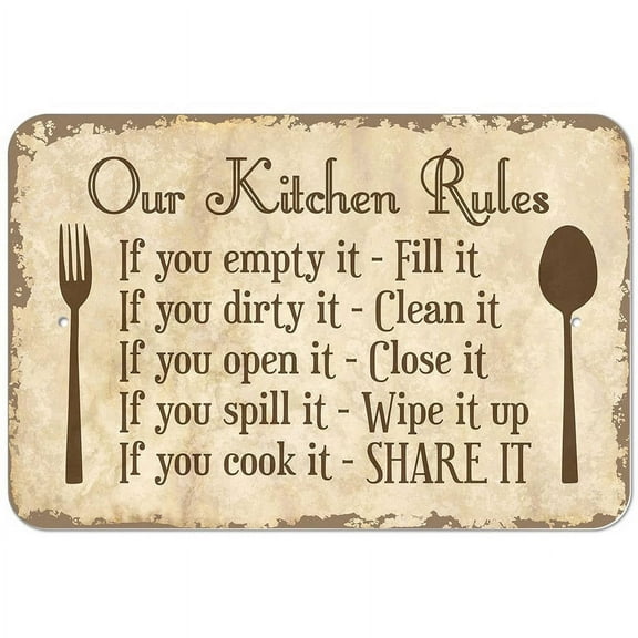 Our Kitchen Rules Sign