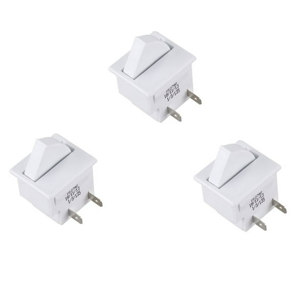 3X Refrigerator Door Lamp Light Switch Replacement Fridge Part Kitchen 5A 125V