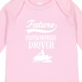 thumbnail image 4 of Inktastic Future Snowmobile Driver Snowmobiling Boys or Girls Long Sleeve Baby Bodysuit, 4 of 5