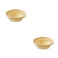 thumbnail image 2 of Matsuzay Molde de tazón de hielo Bandeja de plástico para mousse Fabricación de bricolaje Hogar Comedor Cocina Molde Contenedor de almacenamiento Amarillo 2piezas Matsuzay CBP281069, 2 of 6