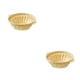 thumbnail image 1 of Cateissary Bandeja de moldes para cuencos de hielo, organizador de moldes de cocina, accesorios para contenedores, amarillo Amarillo 2piezas Cateissary CBP281069, 1 of 6