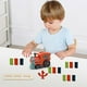 thumbnail image 1 of Fiudx Juego de Tren de Dominó, Juguete de Rompecabezas de Dominó Automático, 60 Dominós de Colores Incluidos, Efectos de Sonido y Luces de Simulación, Diversión para El Aprendizaje Temprano, Regalo P, 1 of 6