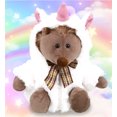 thumbnail image 4 of DolliBu Hedgehog Unicorn Plush Stuffed Animal Toy with Ribbon - Super Soft Hedgehogcorn Dress Up with Removable Plush Unicorn Outfit, Cute Fantasy Wildlife Gift - 8 Inches, 4 of 6