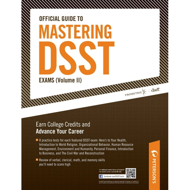 Official Guide to Mastering Dsst Exams Volume II (eBook)