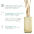 thumbnail image 4 of SpaRoom Aromatherapy Reed Diffuser with Handblown Glass Container, Vanilla Bean, 4 of 5