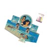 Aladdin Party Supplies Pack Serves 16: Dinner Plates Luncheon Napkins Cups And Table Cover With Birthday Candles (Bundle For 16)