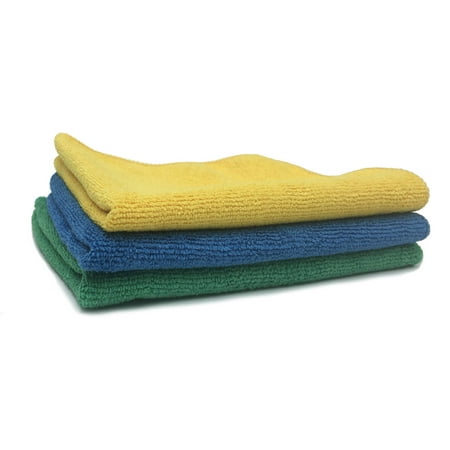 Viking Microfiber Auto Cleaning Cloth, 3 Pack
