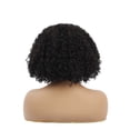 thumbnail image 2 of Fankiway Femmes Noir Petite Perruque Bouclée Couverture de Cheveux Partie Décorations de Protection, 2 of 7