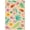 Ivory, Pattern 1, variant on ODIKA 4'x6' Cream Ivory Tropical Botanical Terracotta Washable Area Rug Contemporary Papaya Fruit Motif Palm Leaf Pattern for Bedroom, Reading Nook, Pet Friendly & Non-Shedding