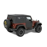 Bestop - 51798-35 - Full 2-Piece Fabric Doors Fits select: 2015-2018 JEEP WRANGLER UNLIMITED, 2012-2014 JEEP WRANGLER