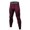 Red, variant on Men Compression Gym Sport Long Pants Quick Dry Leggings Trousers