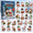 Snowman Family Advent Calendar 2026 A9, variant on 2026 Woodland Merry Land Advent Calendar - 24-Day Festive Countdown, 2D Acrylic Charms Blind Box - Gift For Woodland Lovers, Family Members