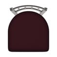 thumbnail image 2 of 810 Contessa Stainless Steel 25" Swivel Counter Stool with Canter Bordeaux Seat, 2 of 3