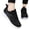 Black, variant on Women's Walking Shoes, Breathable Knit Mesh Slip on Running Sneakers with Lightweight Cushioning and Non Slip Grip, Comfortable Athletic Shoes for Gym Jogging