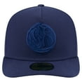 thumbnail image 2 of Men's New Era  Navy Dallas Mavericks Colorpack A-Frame Pinch Front 59FIFTY Fitted Hat, 2 of 6