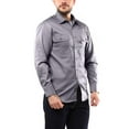 thumbnail image 6 of KS04 - Kolossus Men's Lightweight Cotton Blend Long Sleeve Work Shirt with Pockets, 6 of 11