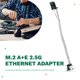 thumbnail image 4 of Adaptador de Red de 2,5 Gb M.2 A+e A Puerto COM RJ45 con Chip RTL8125BG. Tarjeta LAN Gigabit Ethernet de 2,5 G/1 G/100 Mbps para PC de Escritorio., 4 of 5