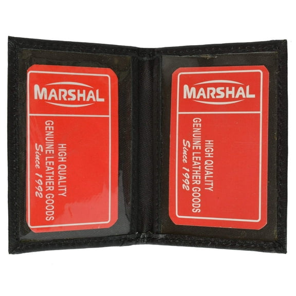 Slim Thin Leather Credit Card ID Mini Wallet Holder Bifold Driver's License Safe